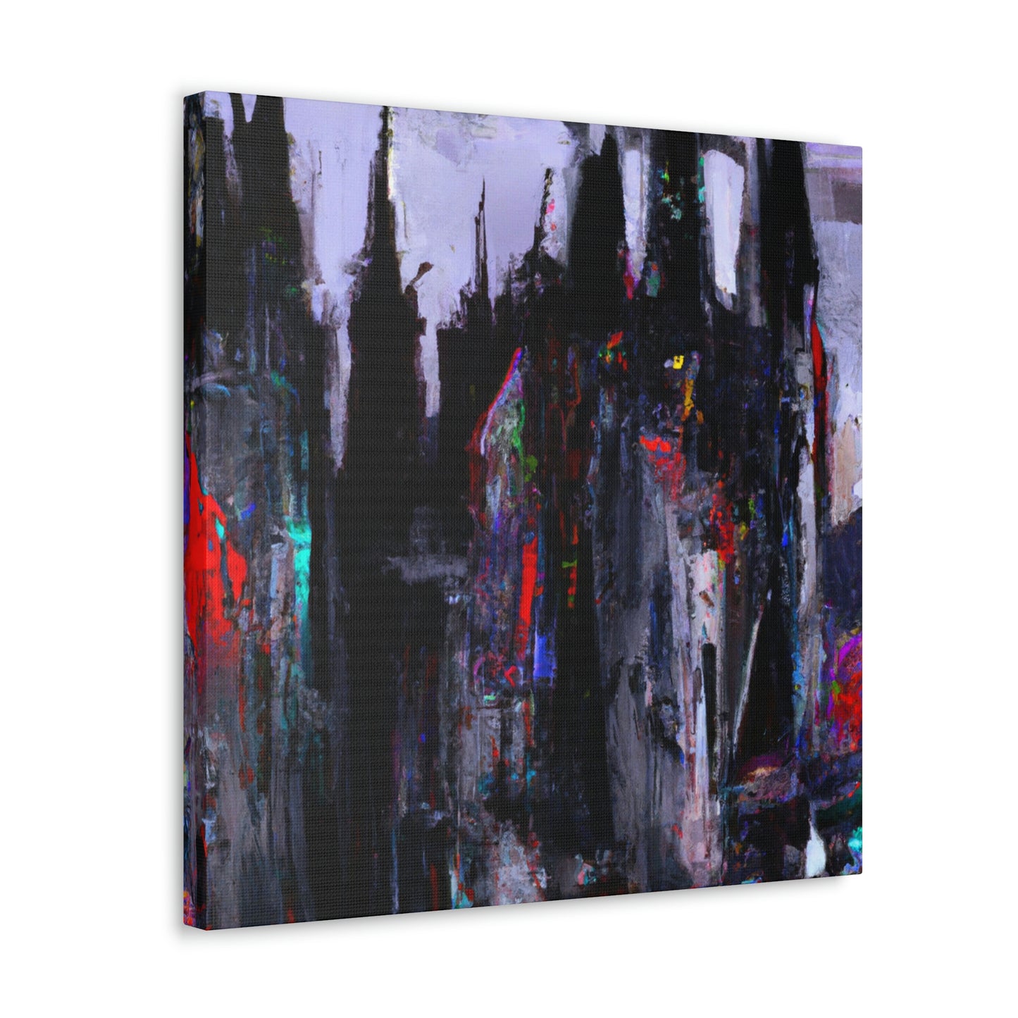 "Gothic Abstract Expressionism" - Canvas