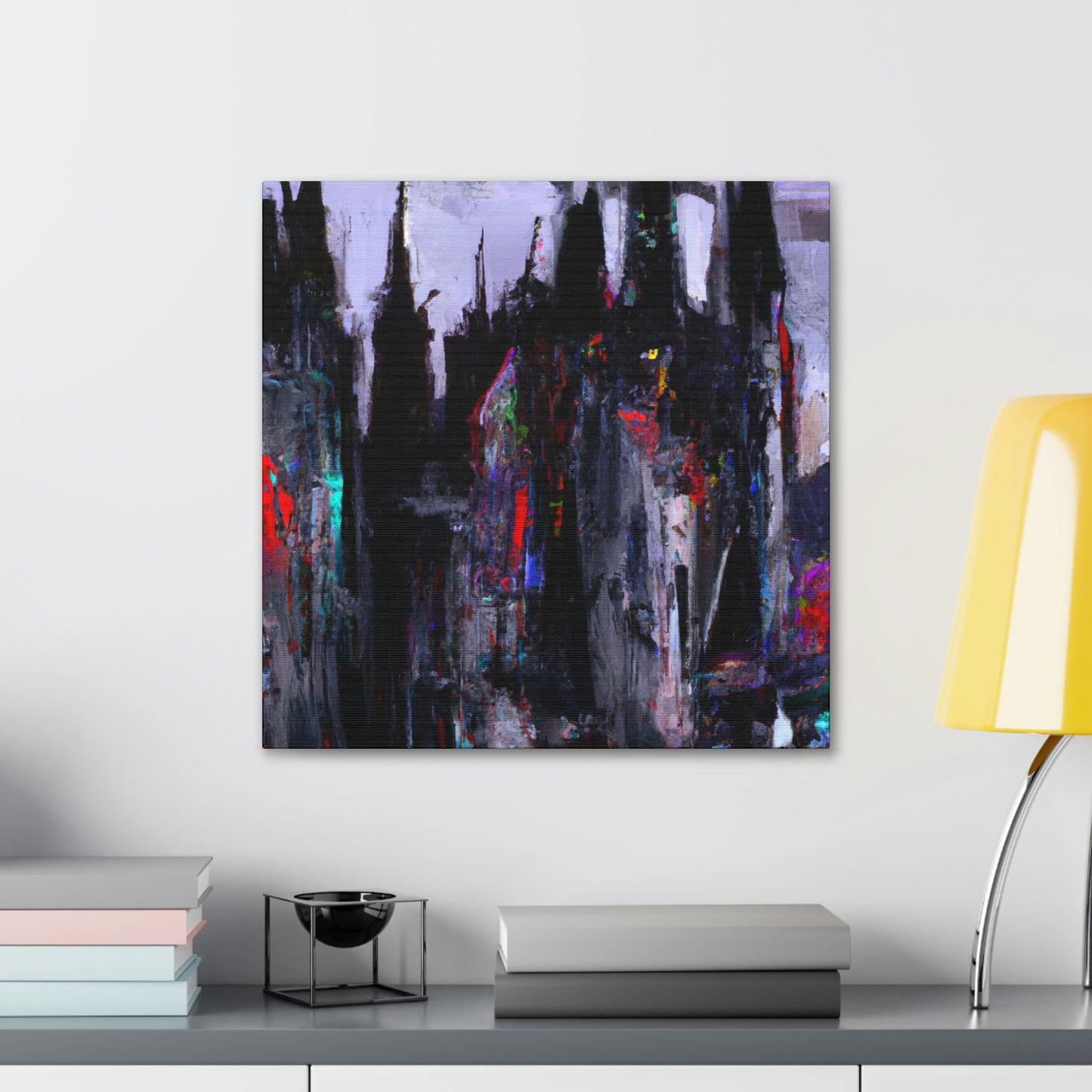 "Gothic Abstract Expressionism" - Canvas