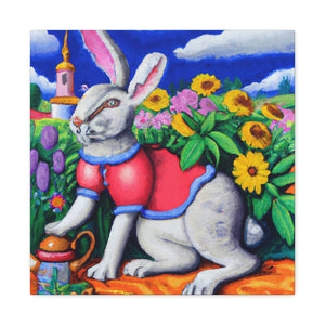 Rabbit in Baroque Style - Canvas