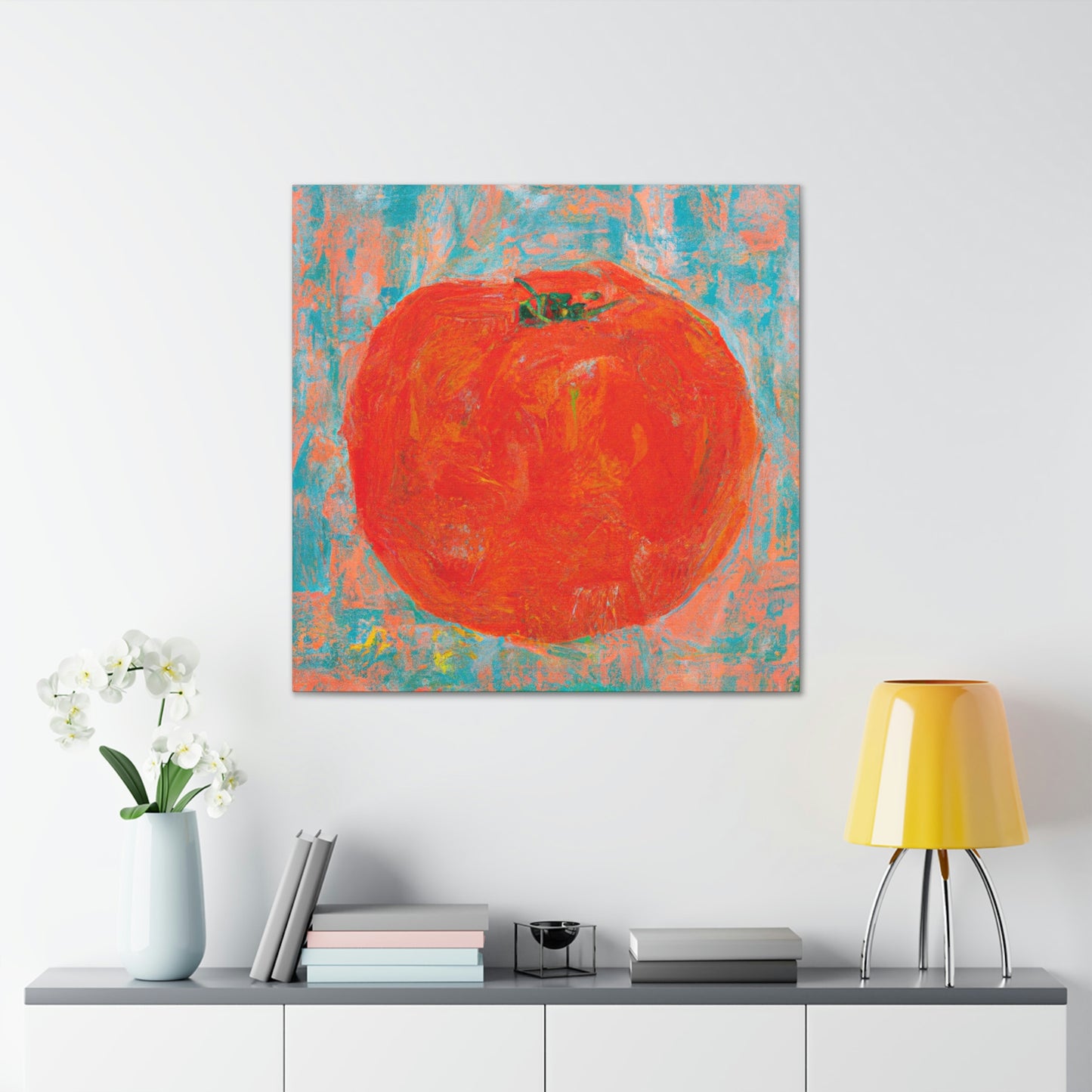 "Tomato Expressionism Dream" - Canvas