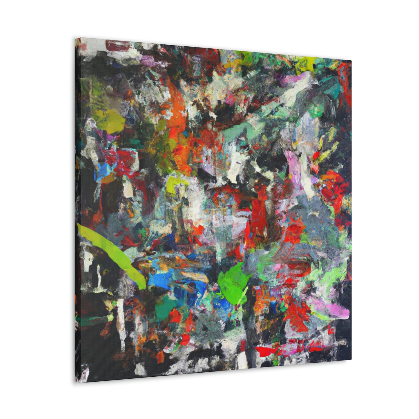 Rivers of Colorful Emotion - Canvas