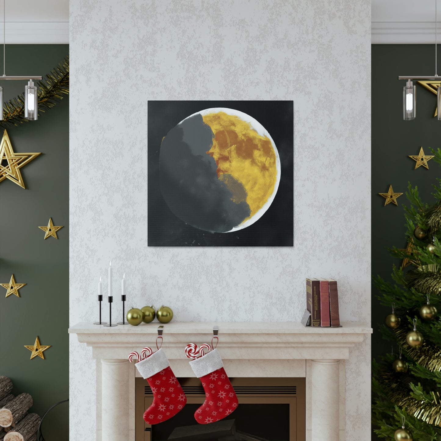 Lunar Night Enchantment - Canvas