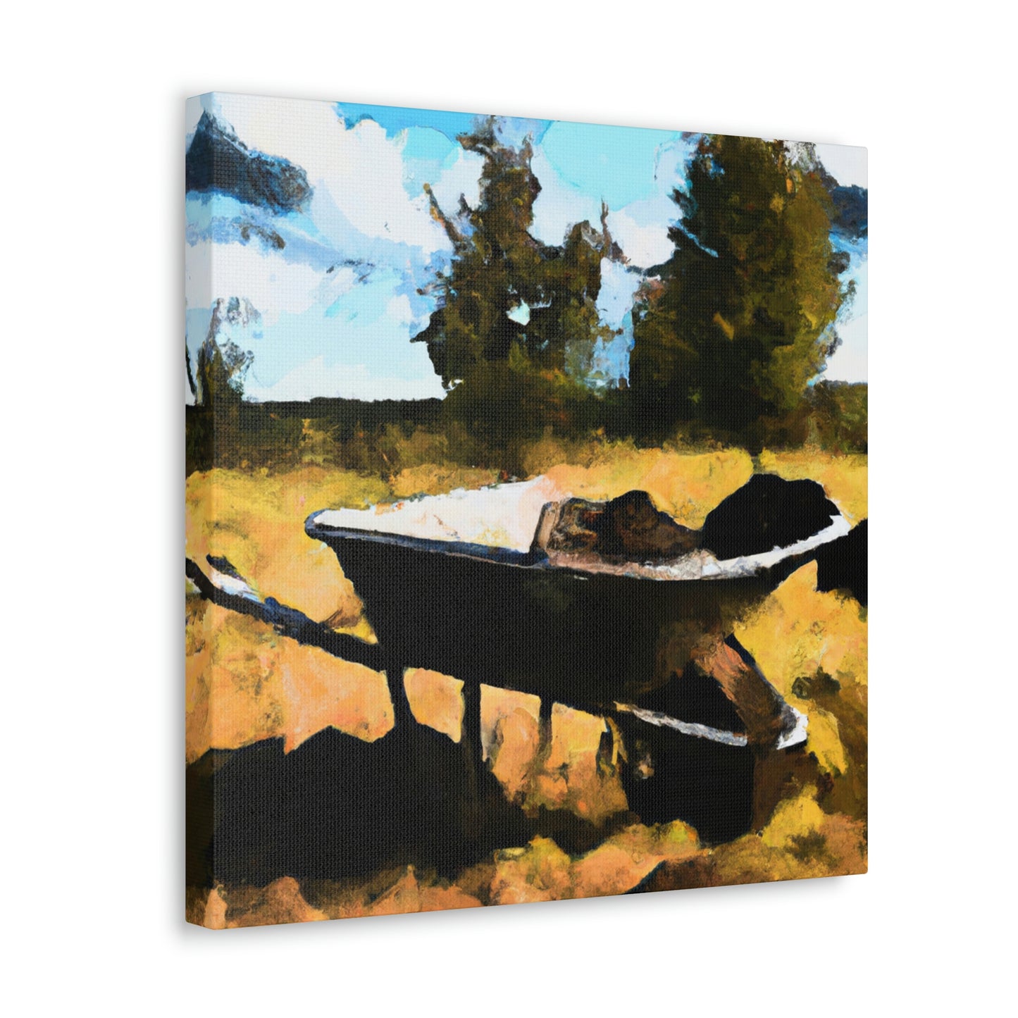 The Wheelbarrow's Splendor - Canvas