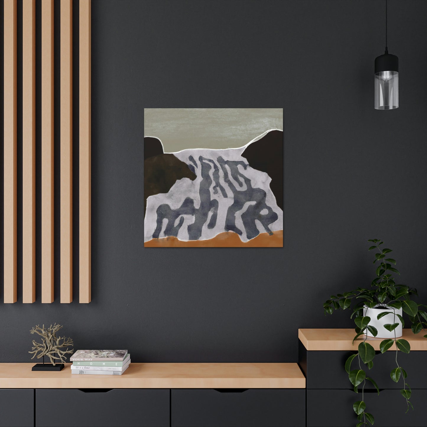 Mountain Views Ablaze - Canvas