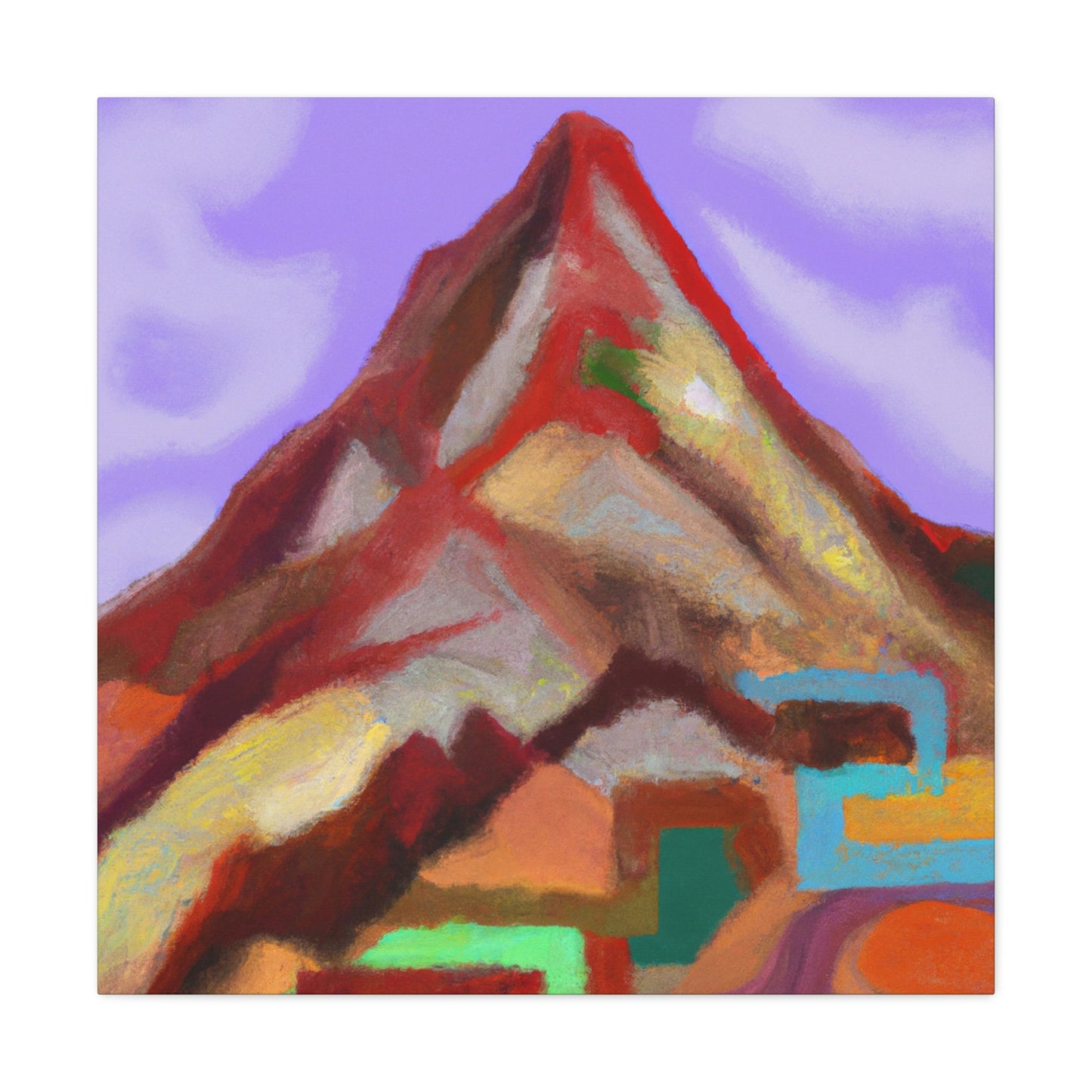 Mountain Majesty Painting - Canvas