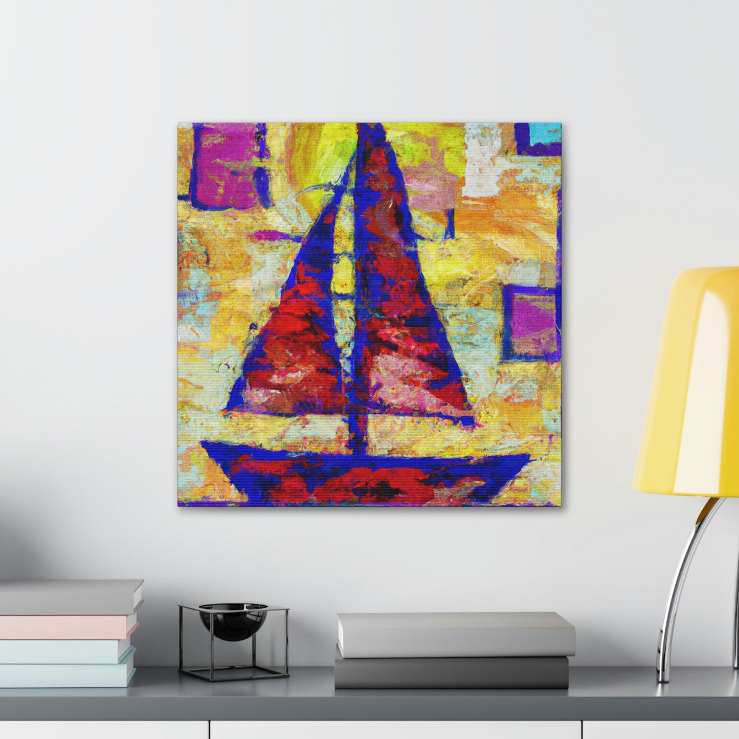 Sailboat on the Horizon - Canvas