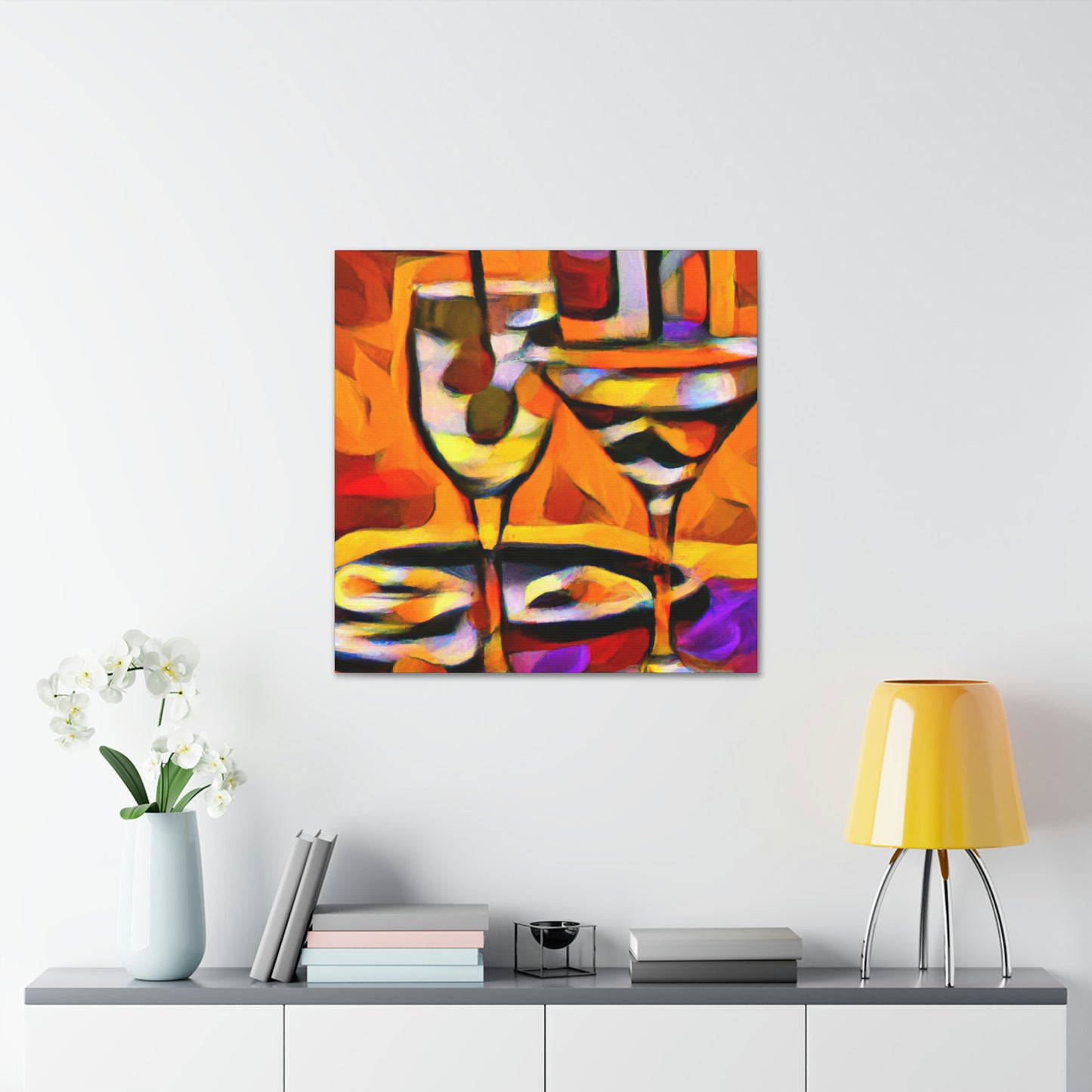 Boozy Brushstrokes - Canvas