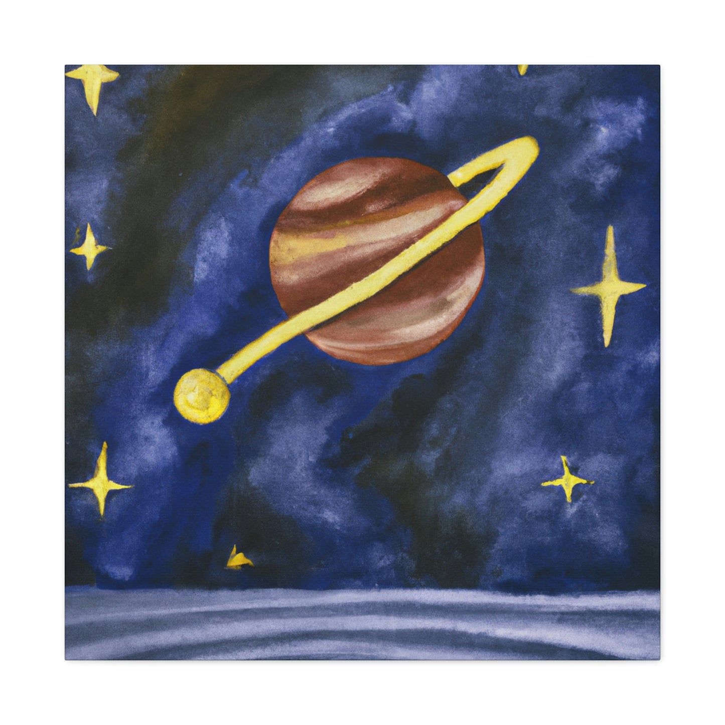 Jupiter's Celestial Majesty - Canvas