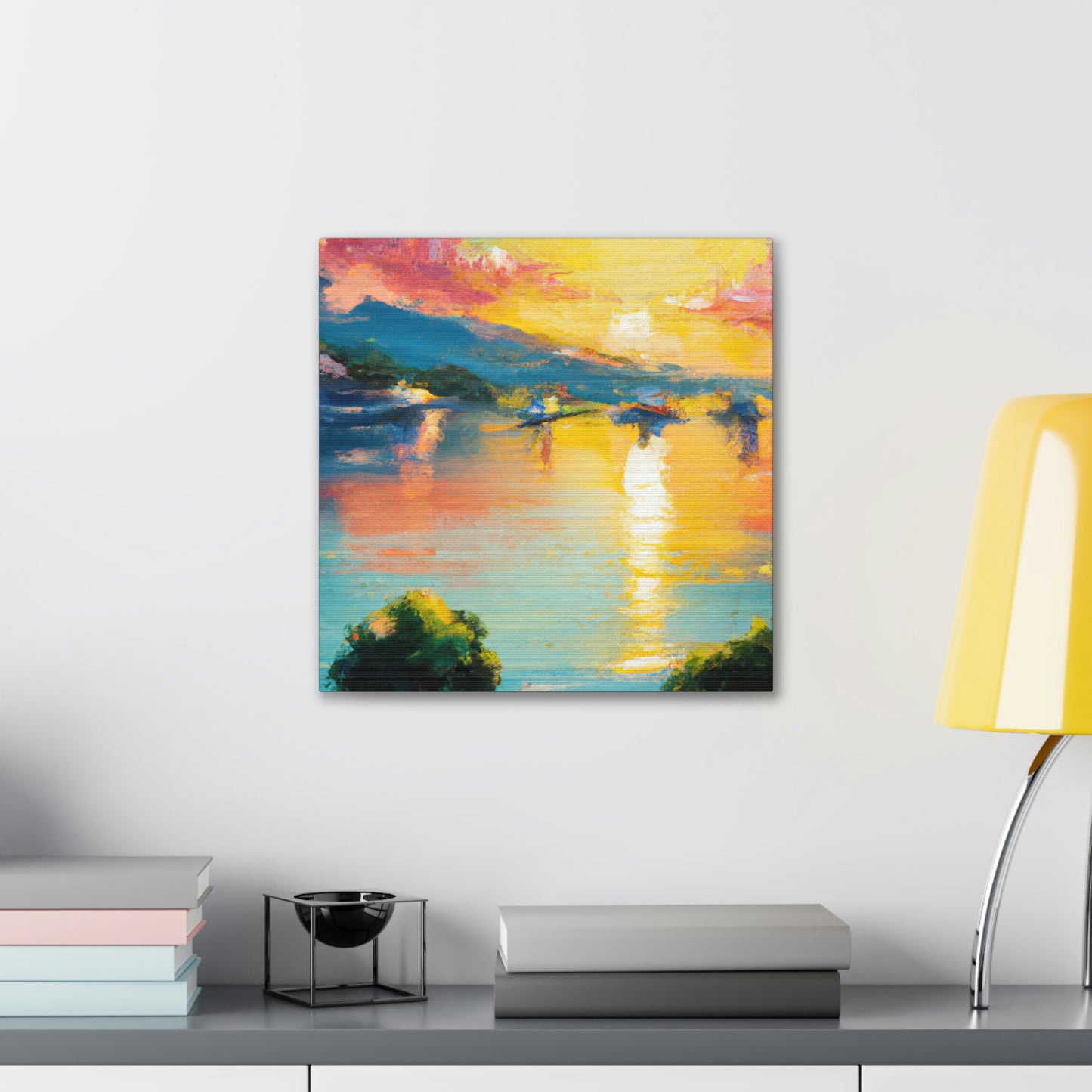 Radiant Reflections of Joy - Canvas