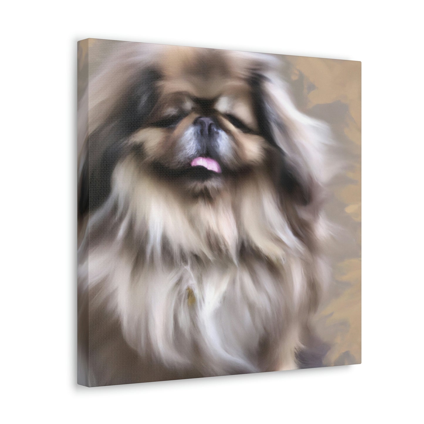 "Pekingese at Playtime" - Canvas