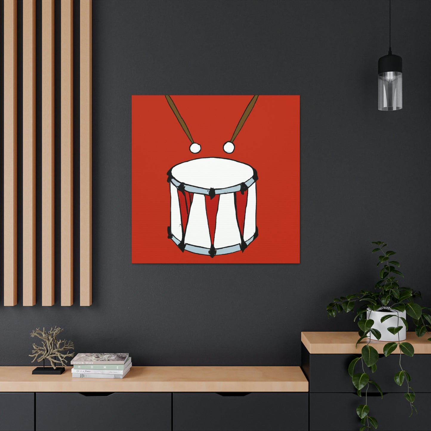 Drums of Simplicity - Canvas