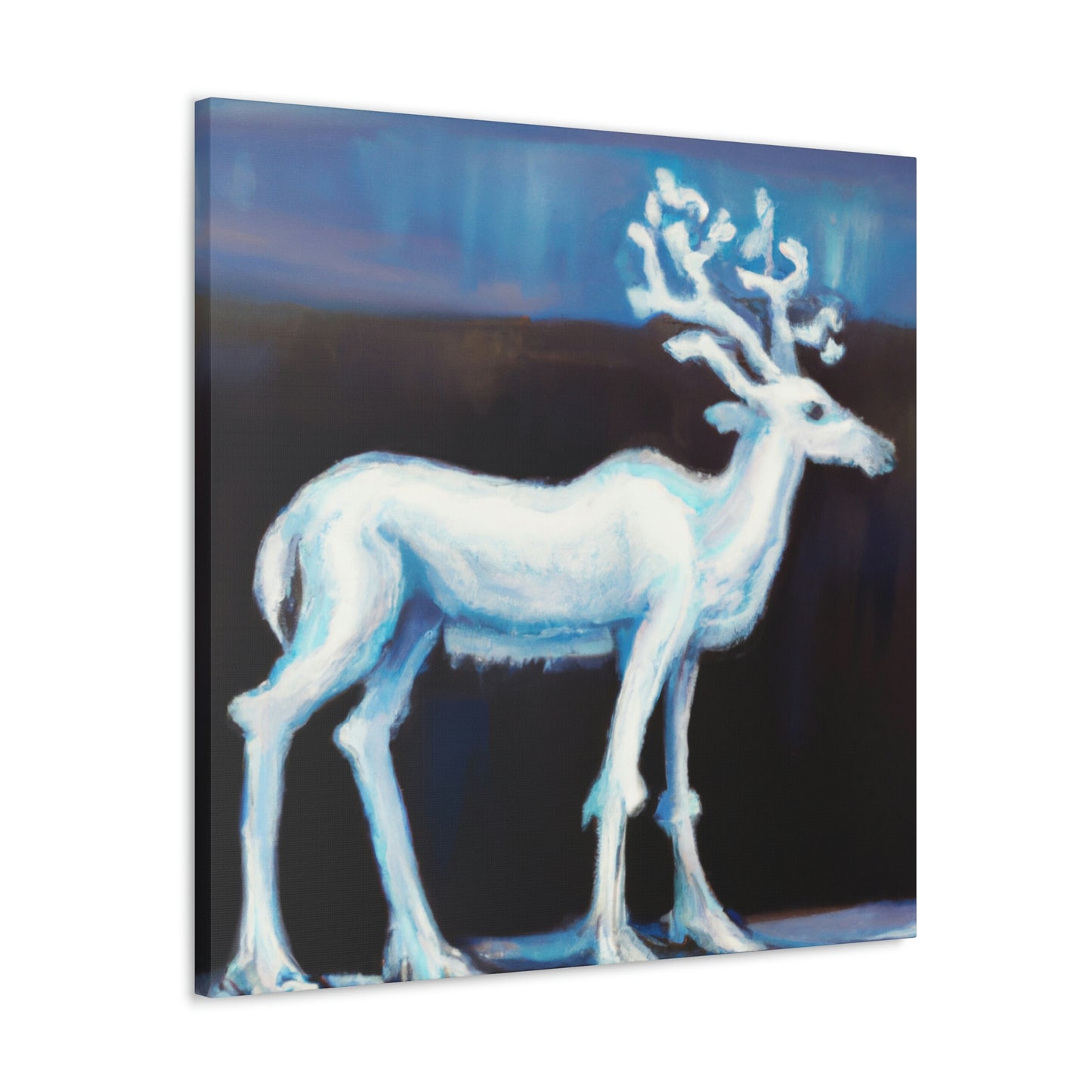 "Reindeer at Dusk' - Canvas