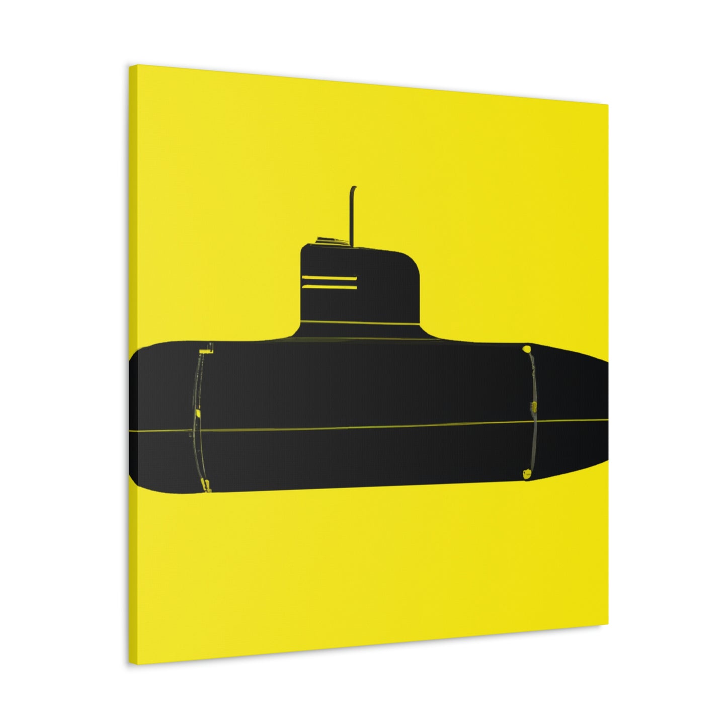 Submarine in Solitude - Canvas