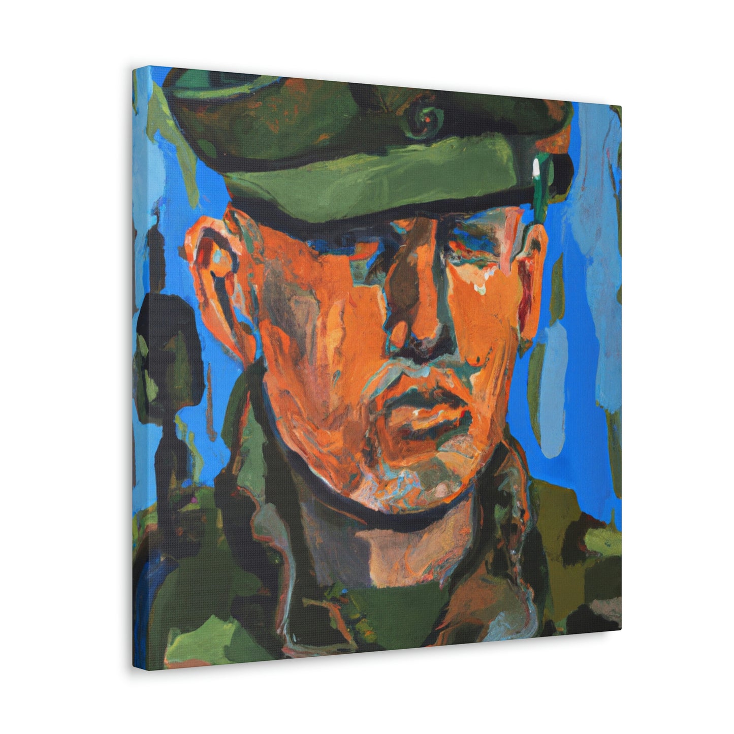 Bomb Disposal Heroism - Canvas