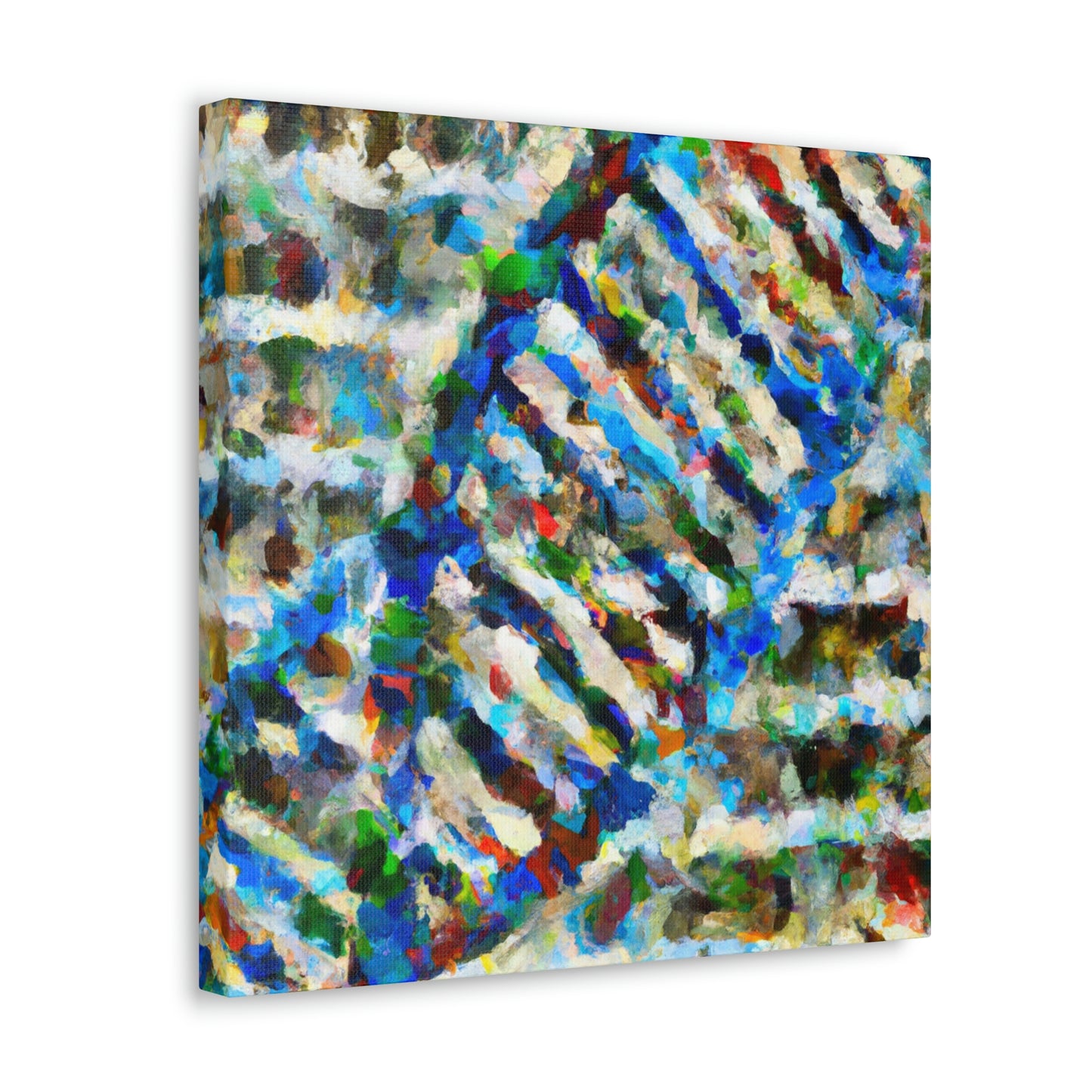 "DNA Strands Abound" - Canvas