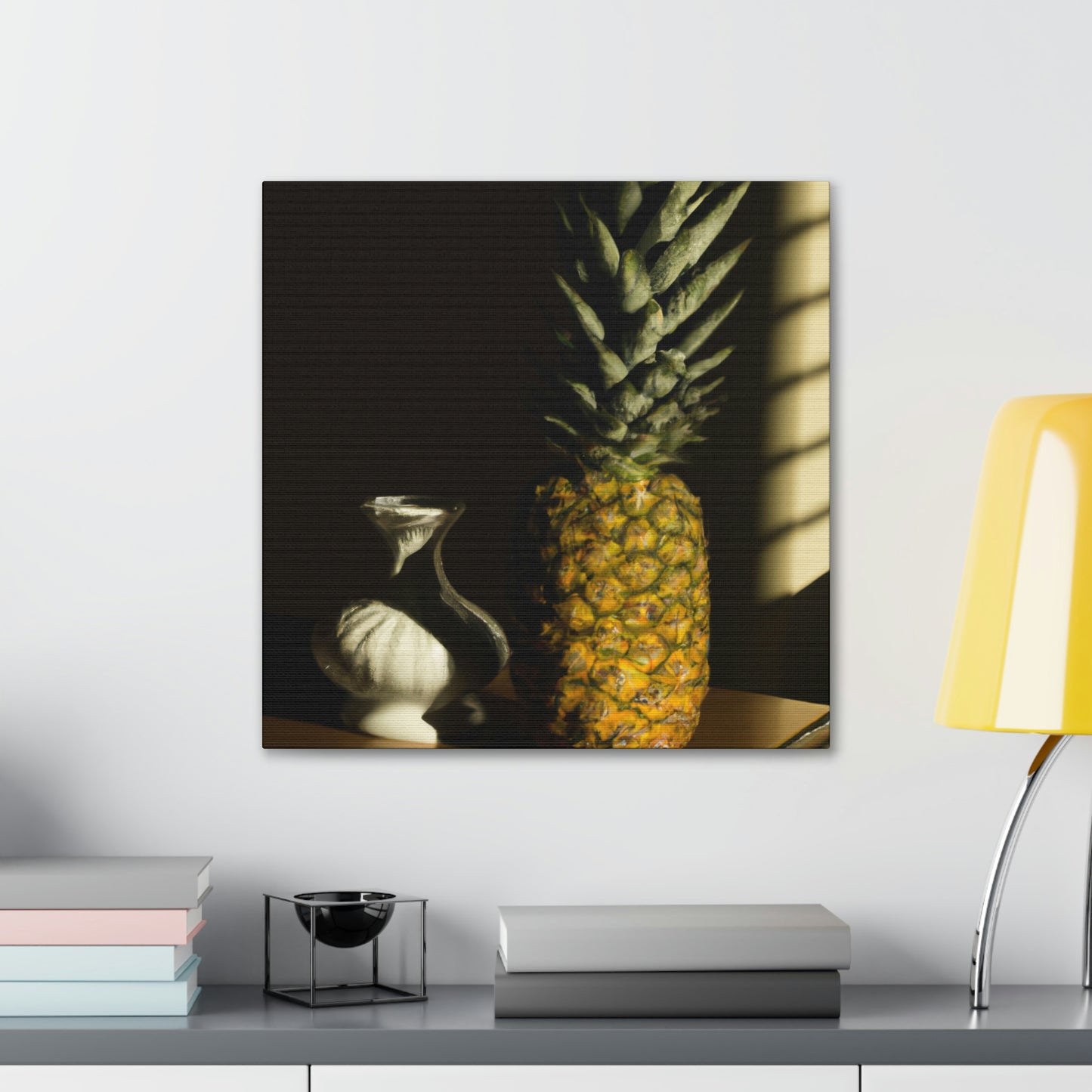 "Pineapple Paradise Deco" - Canvas