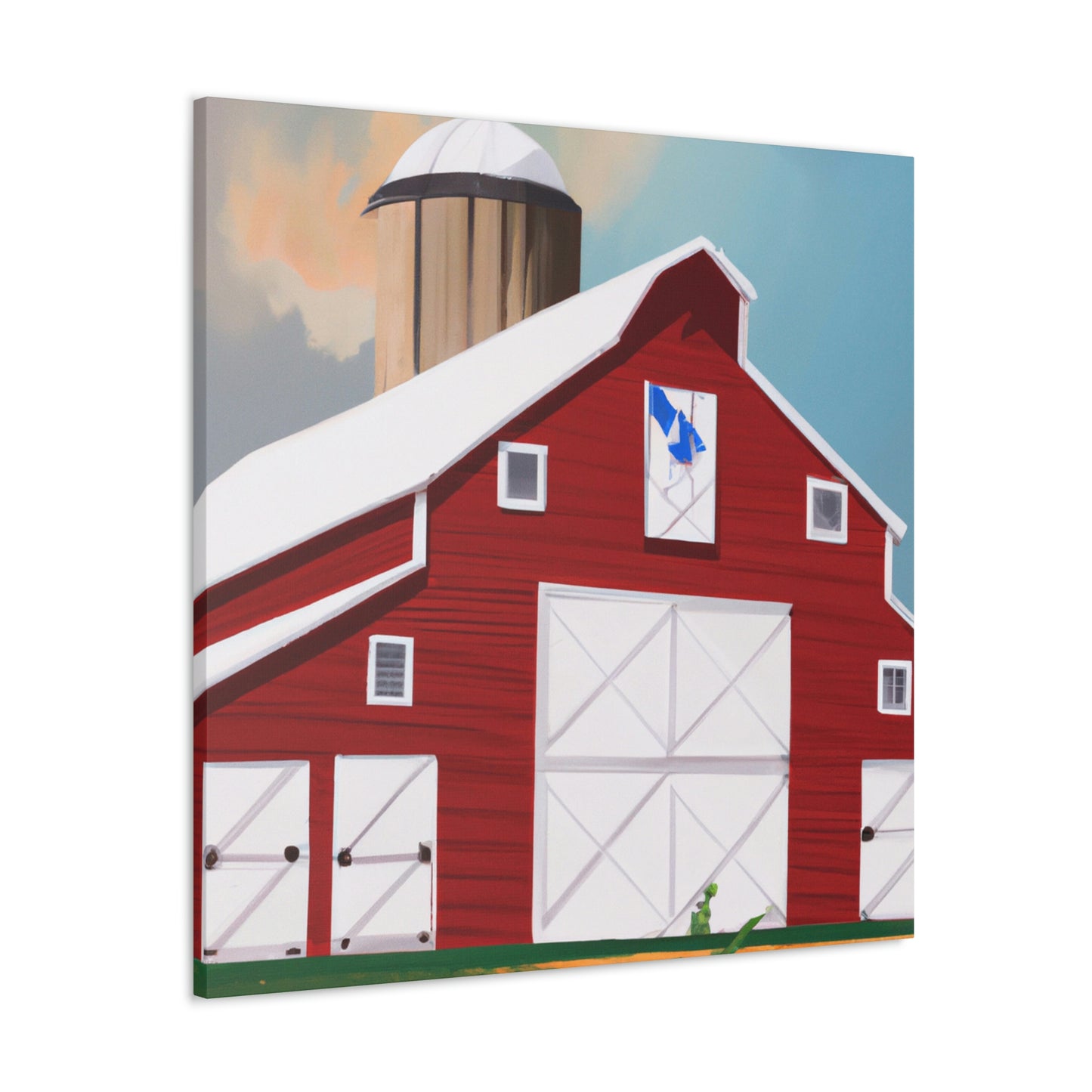 "Barn of Shining Gold" - Canvas