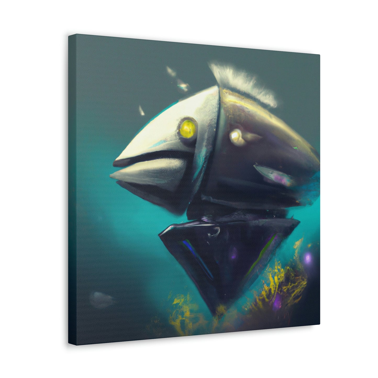 Fish of Simplicity - Canvas