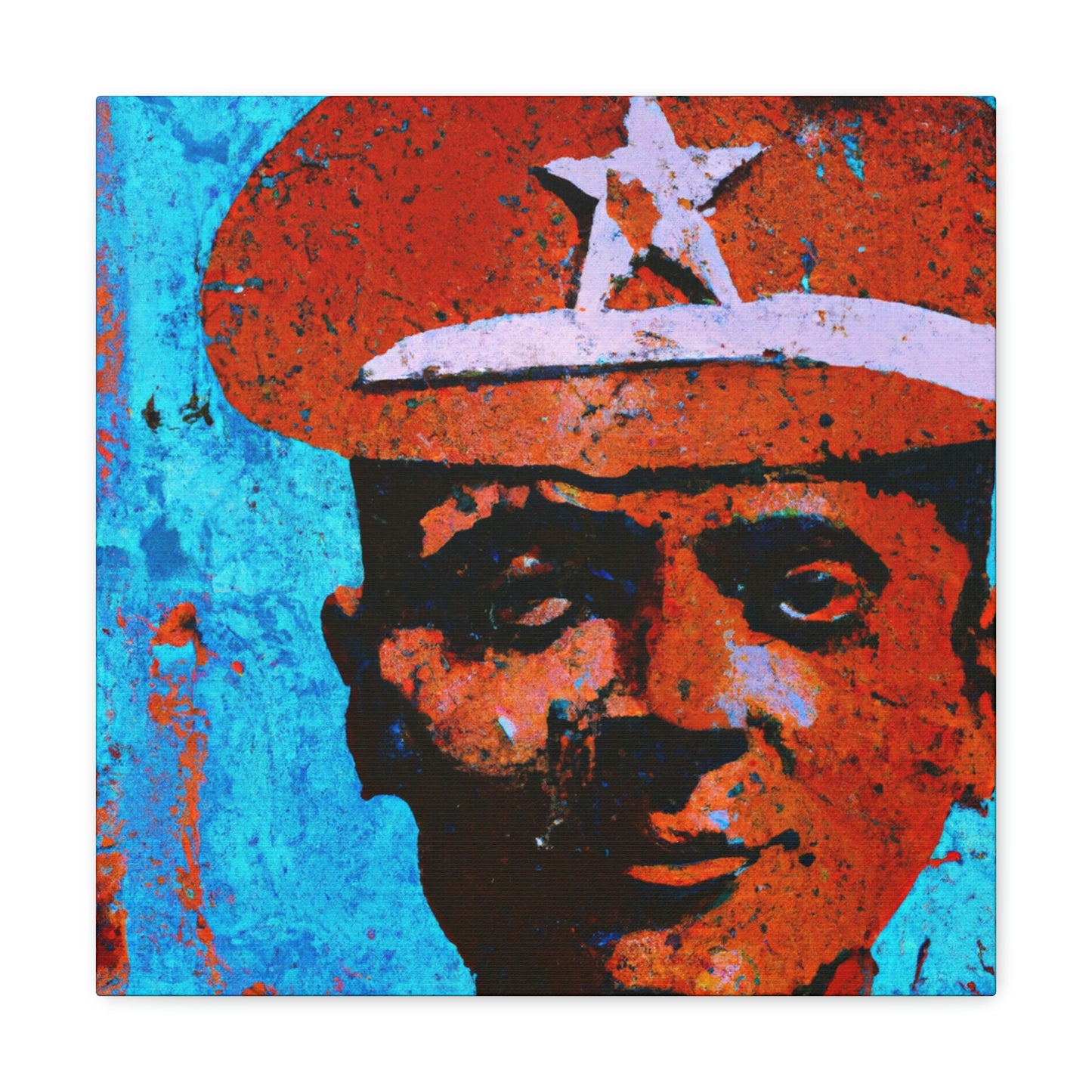 Soldier in Pop Art - Canvas