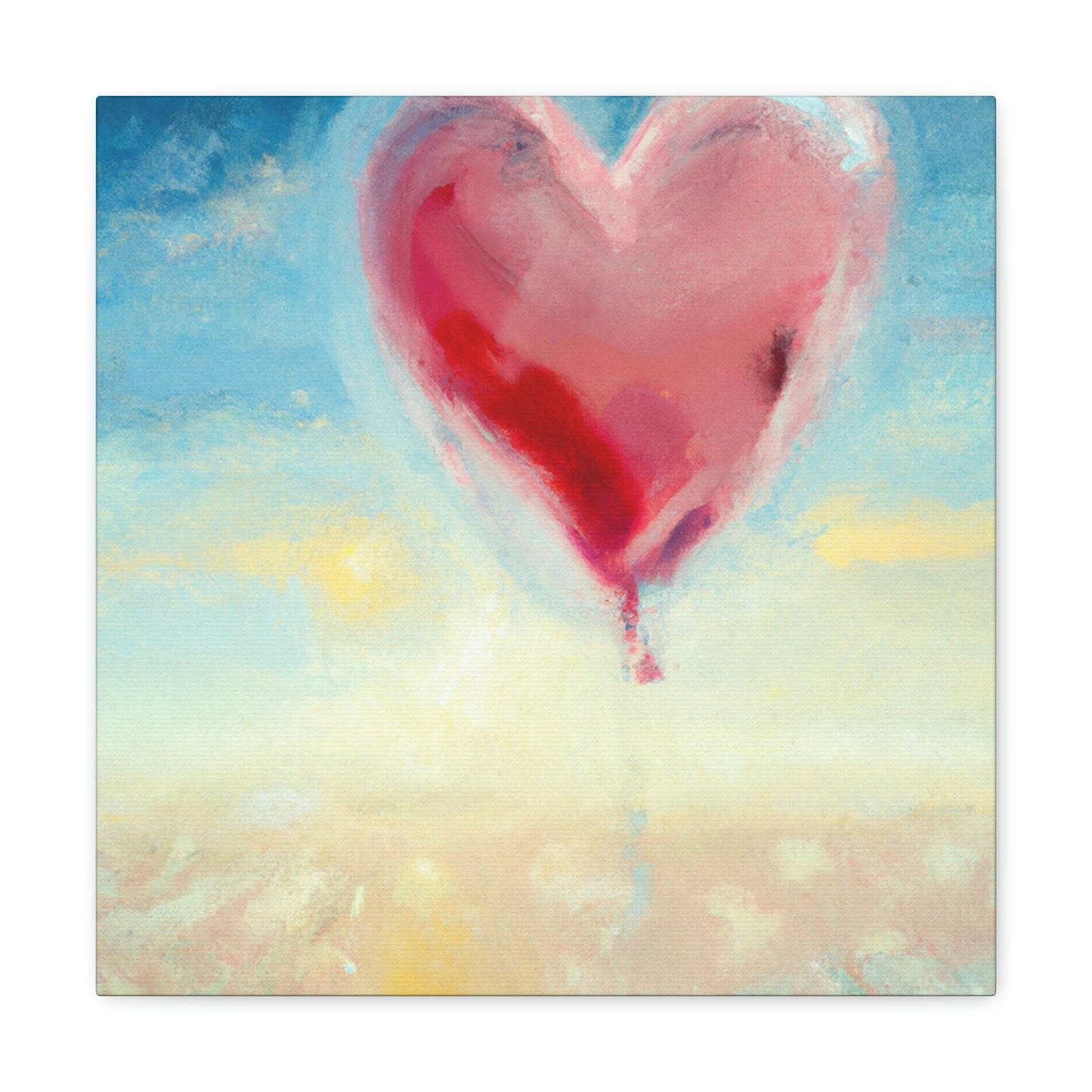 "Heart in the Air" - Canvas