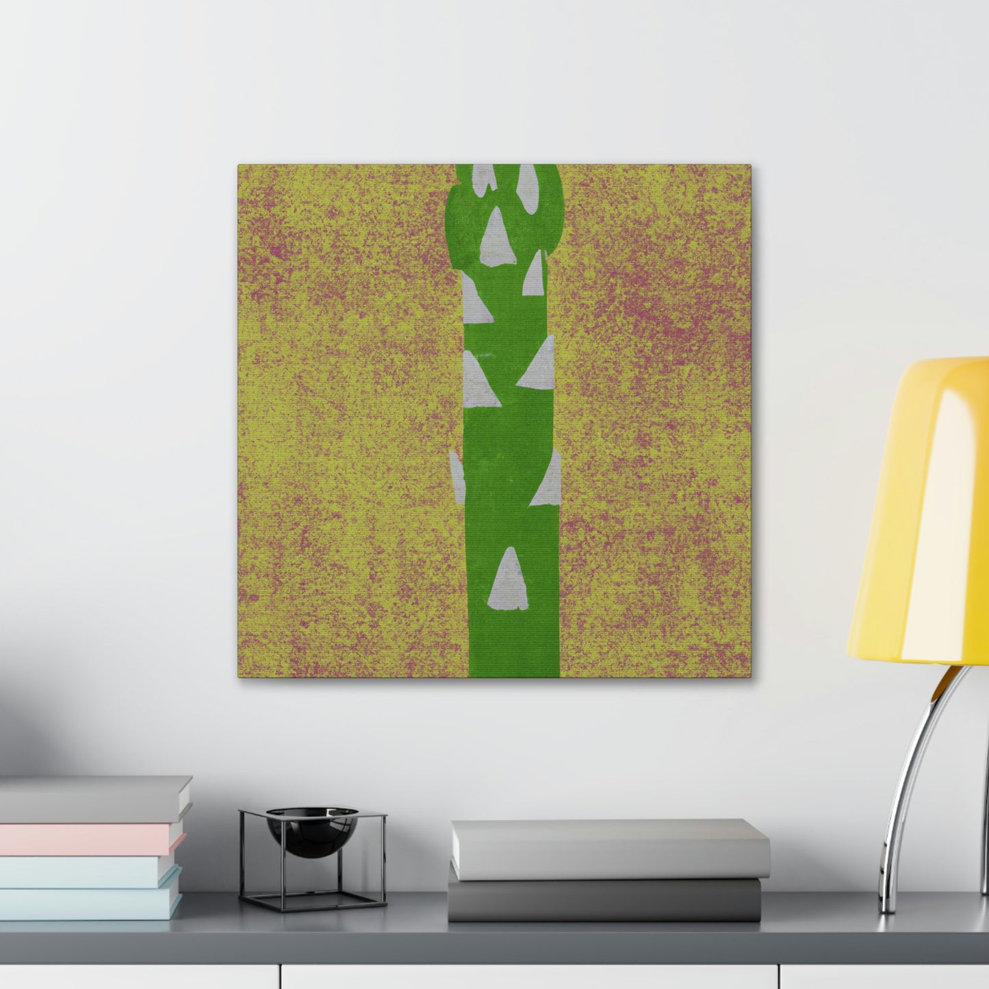 Asparagus Abstraction - Canvas