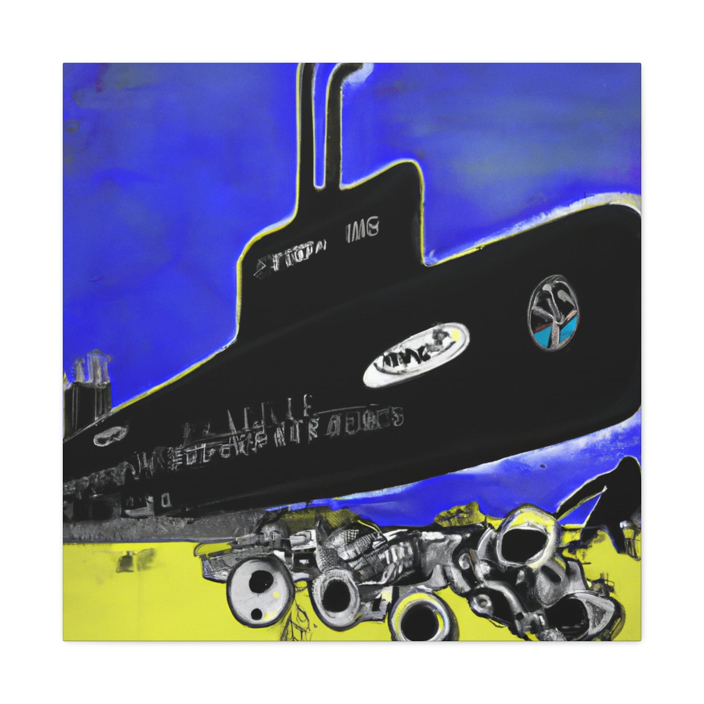 Submarine Underwater Dream - Canvas