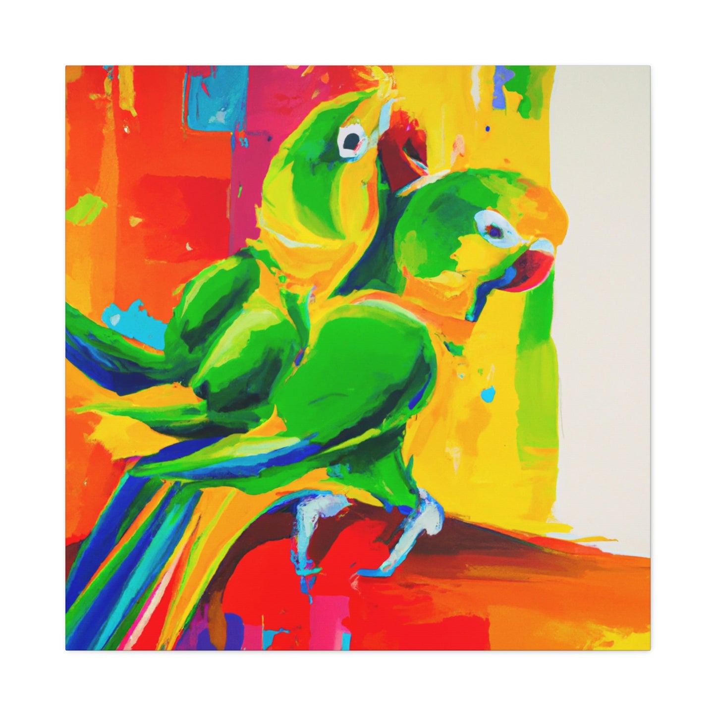 Conures in Simplicity - Canvas