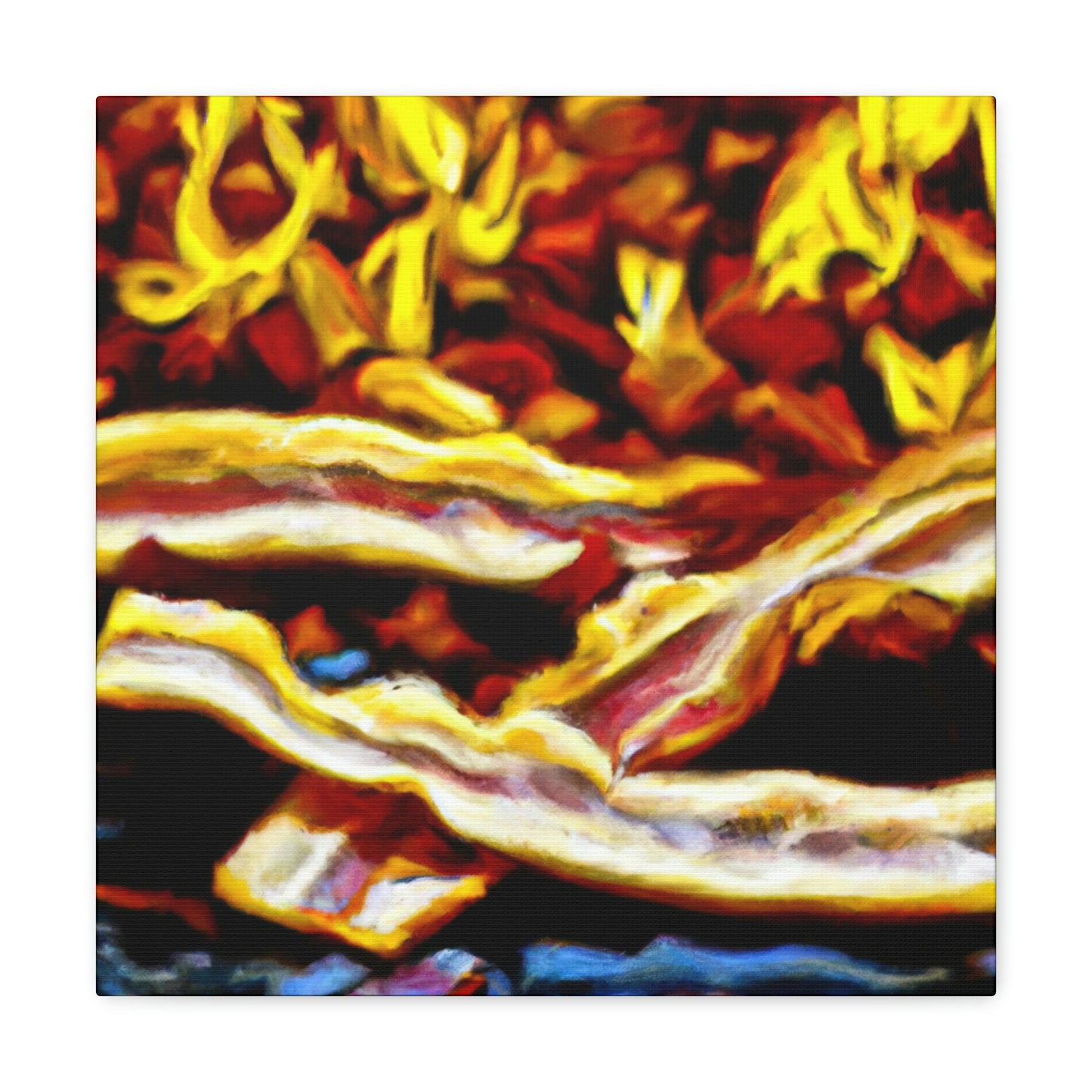 Bacon in Abstract Form - Canvas