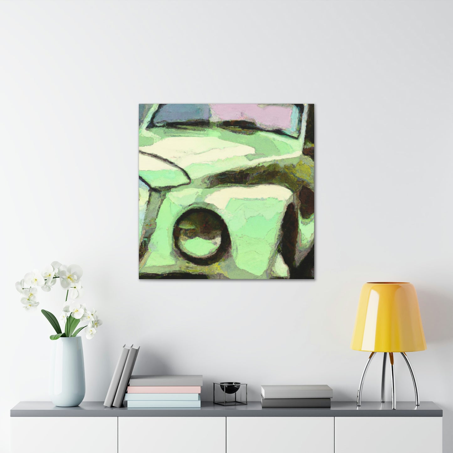 "Classic Automobile Dreaming" - Canvas