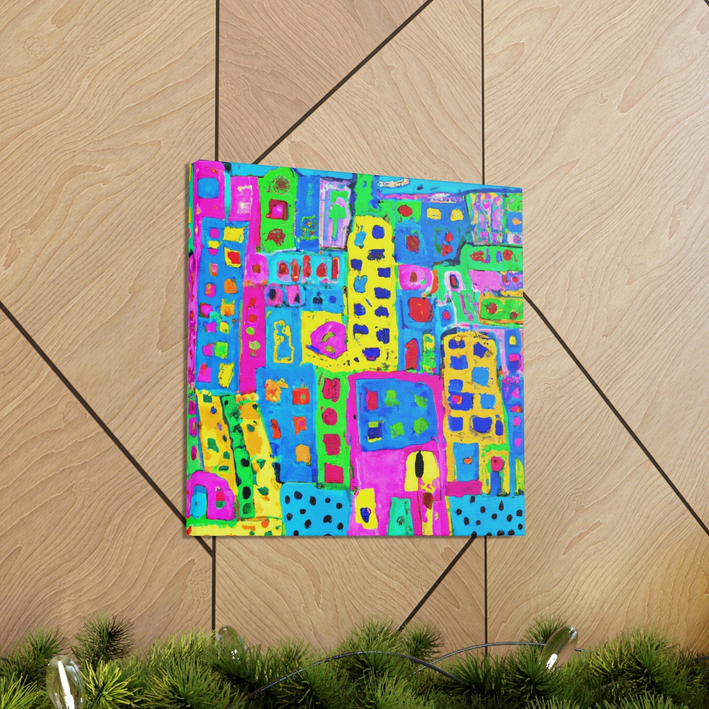 "Urban Modern Metropolis" - Canvas