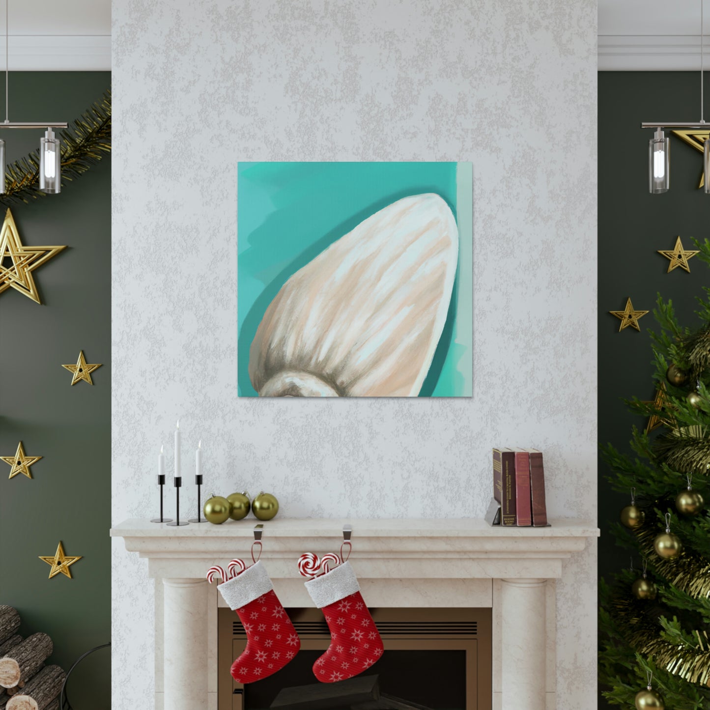 "Sea Shell Simplicity" - Canvas