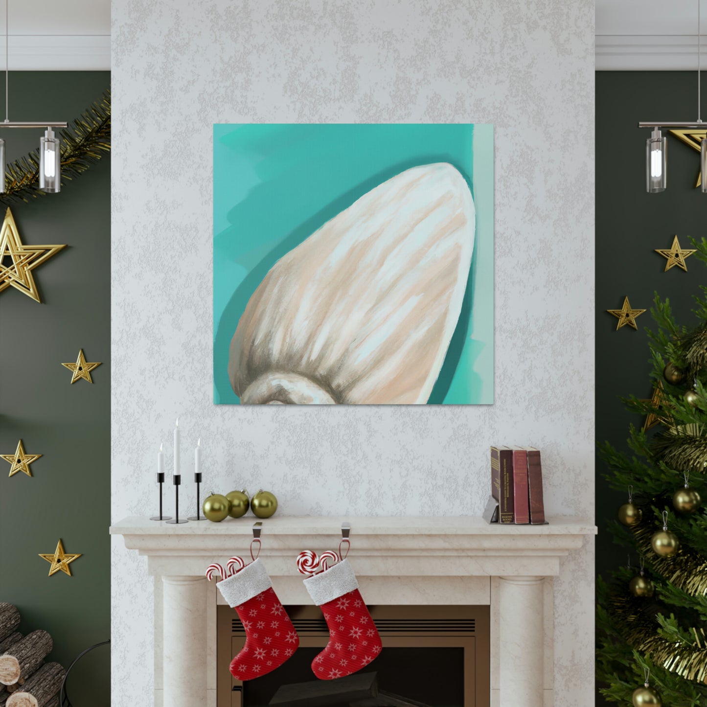 "Sea Shell Simplicity" - Canvas