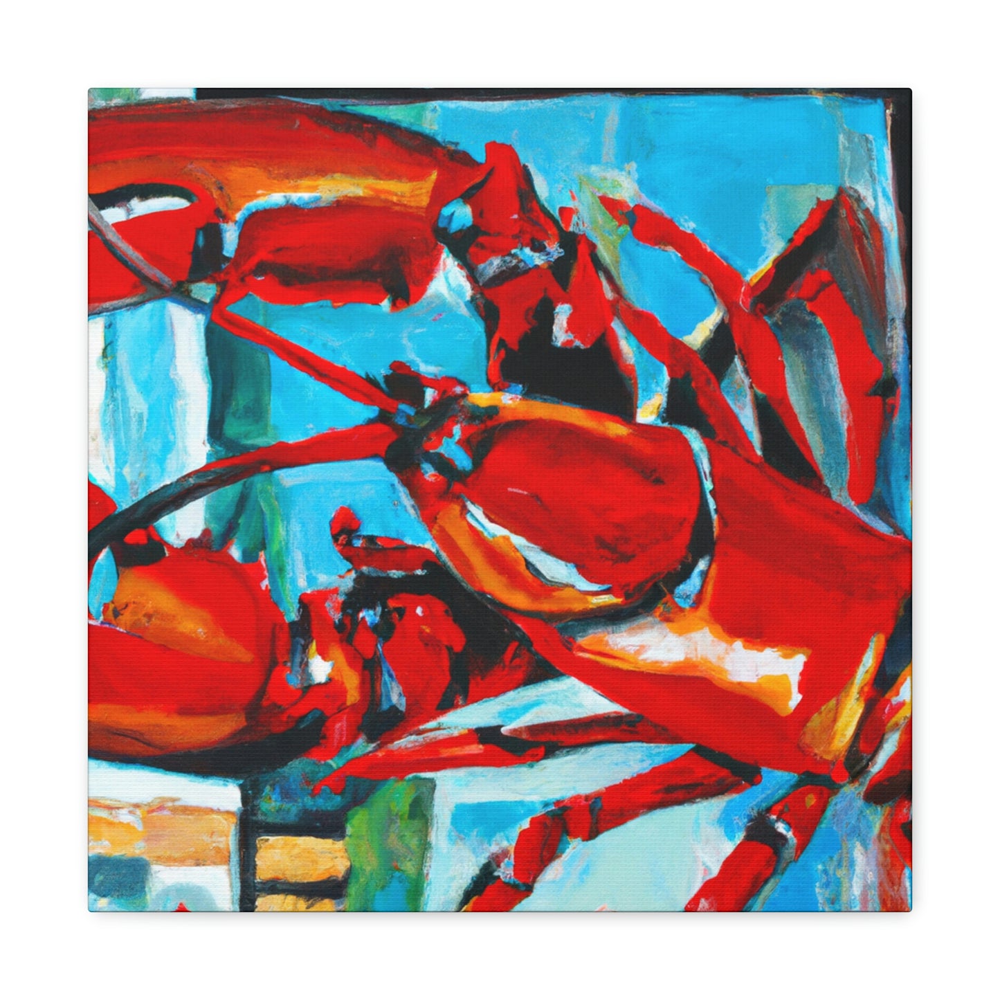 Lobster in Magnificence - Canvas