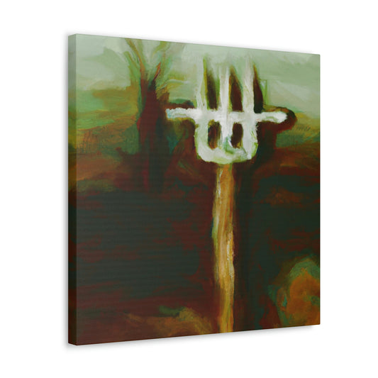 "Pitchfork in Expressionism" - Canvas