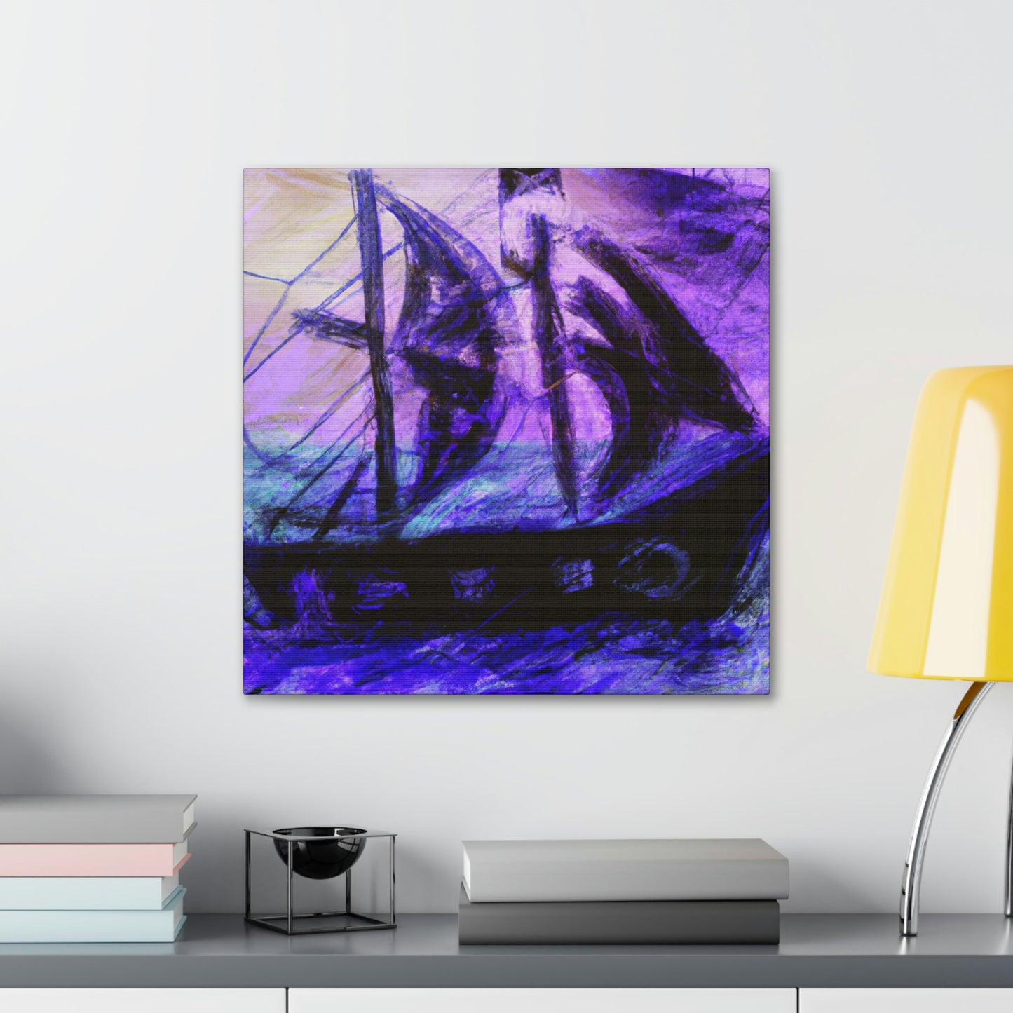 "The Calm Sea Voyage" - Canvas