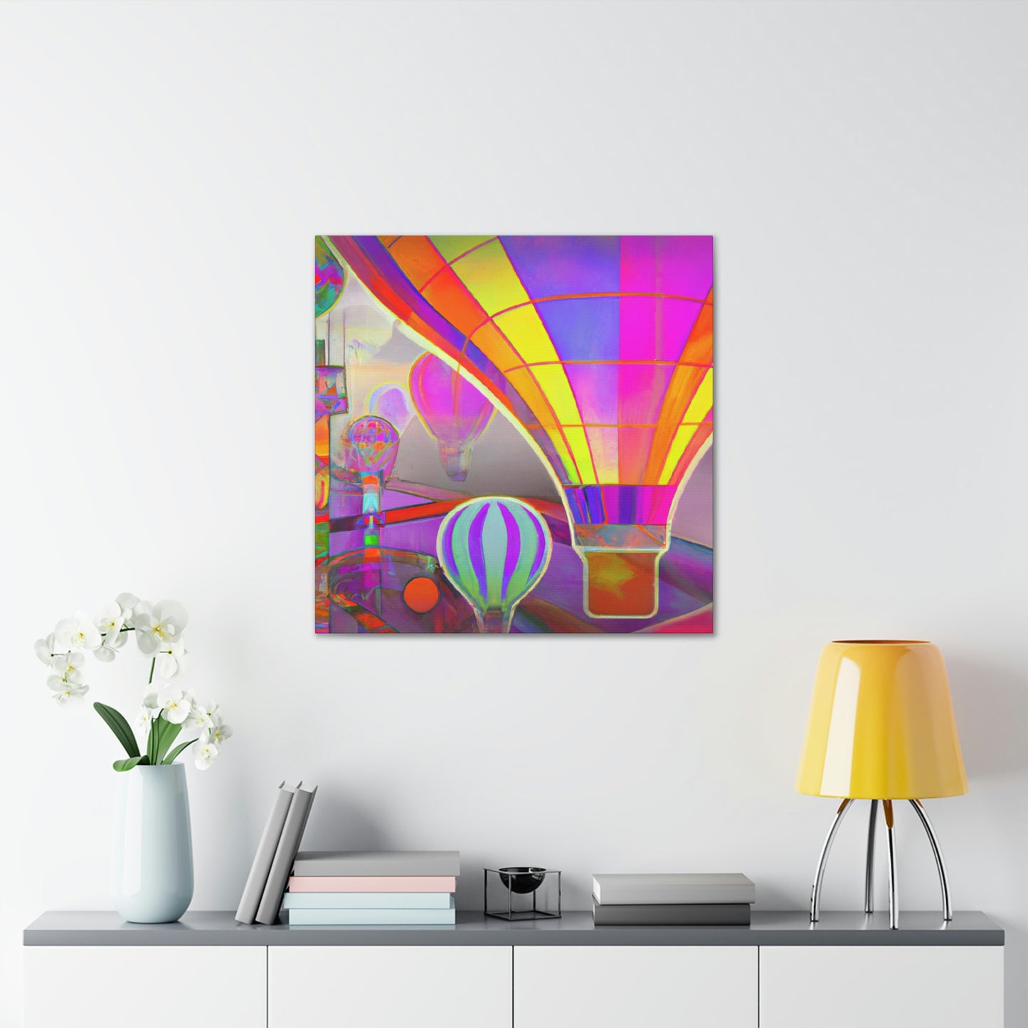 Ascending Air Balloons - Canvas