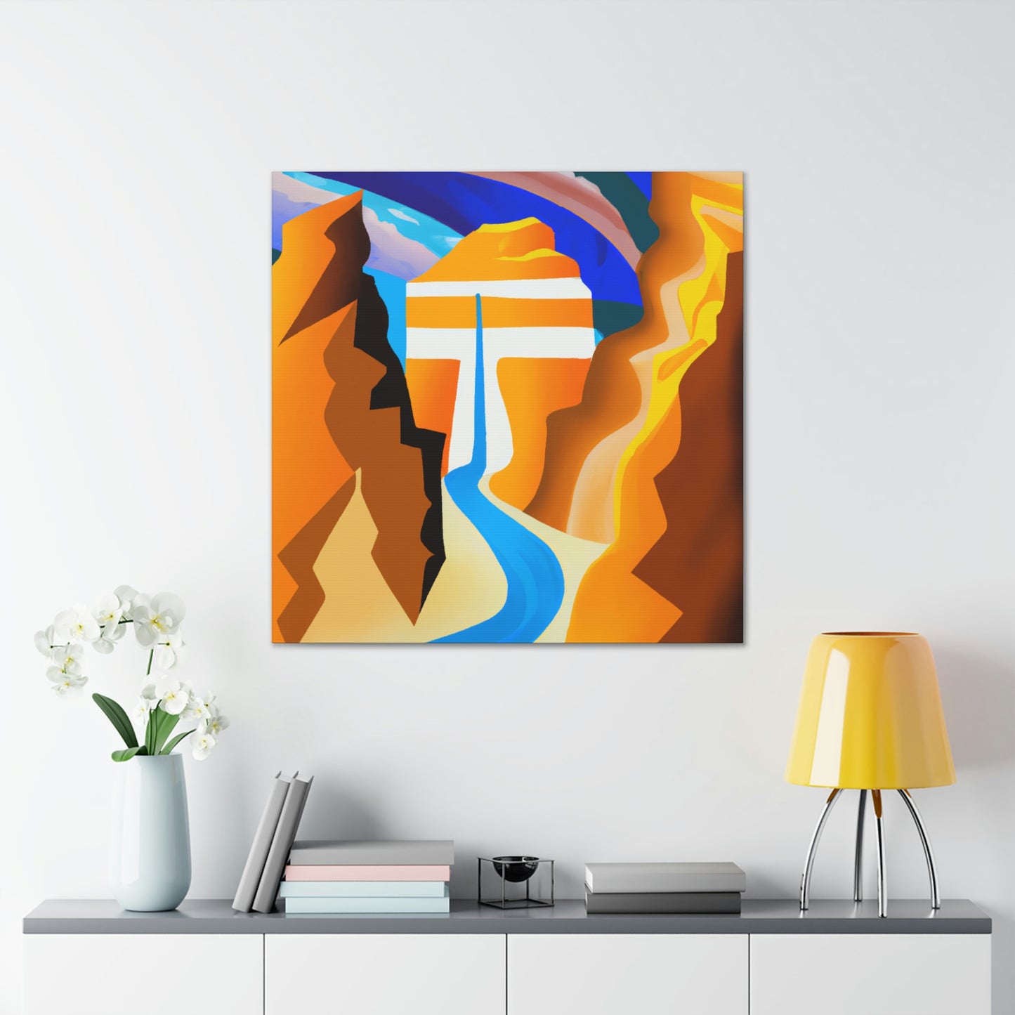 "Deserted Canyon Splendor" - Canvas