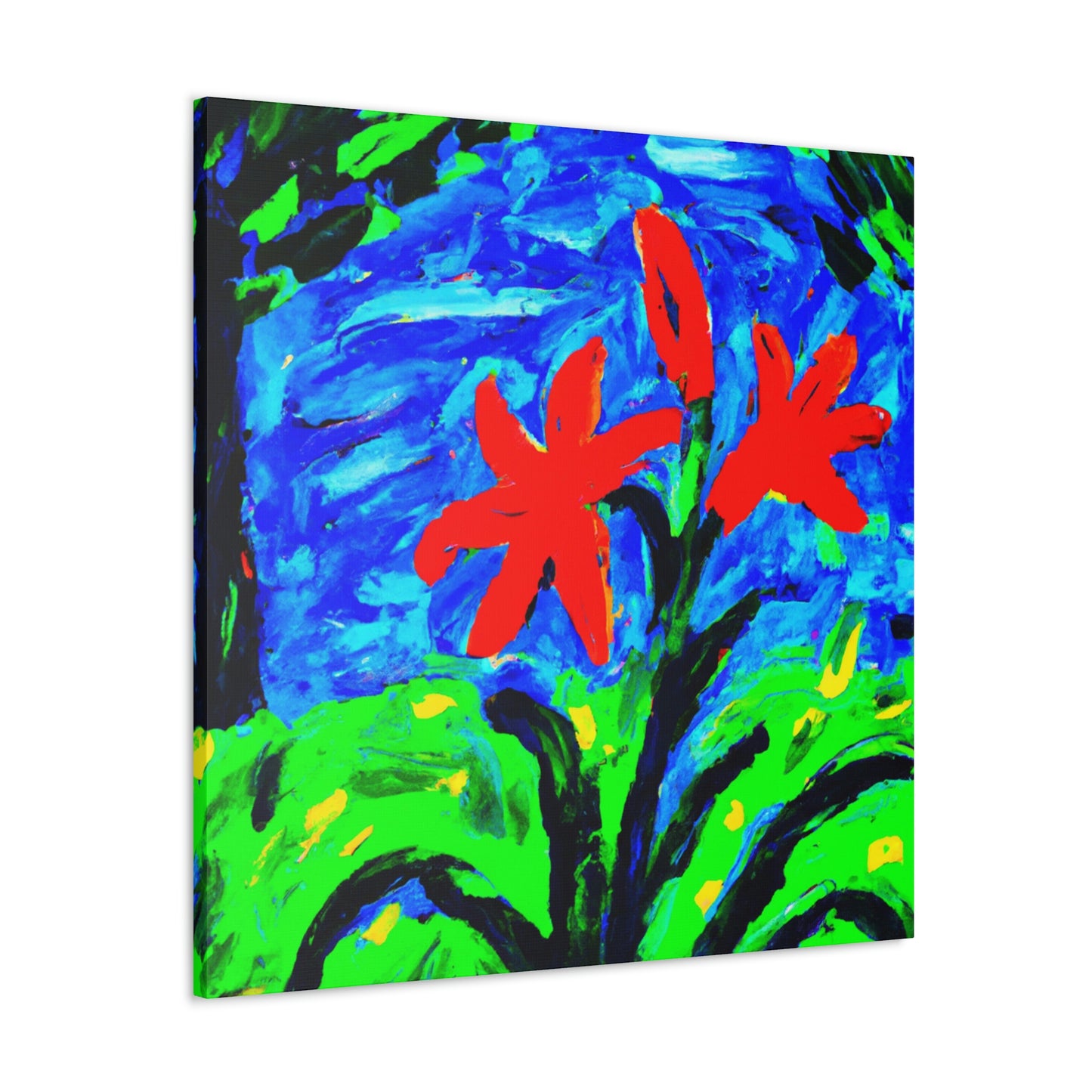 Lily in Expressionism - Canvas