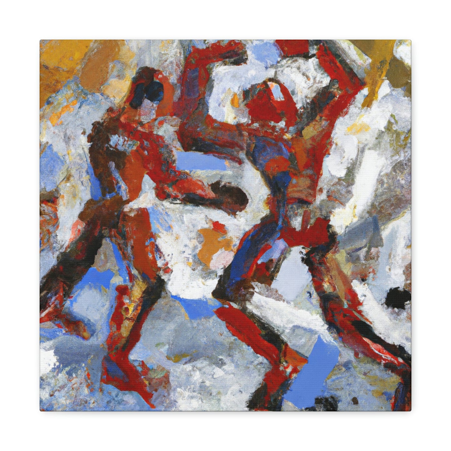 "A Boxing Expressionism" - Canvas