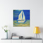 "Sailboat at Sea" - Canvas