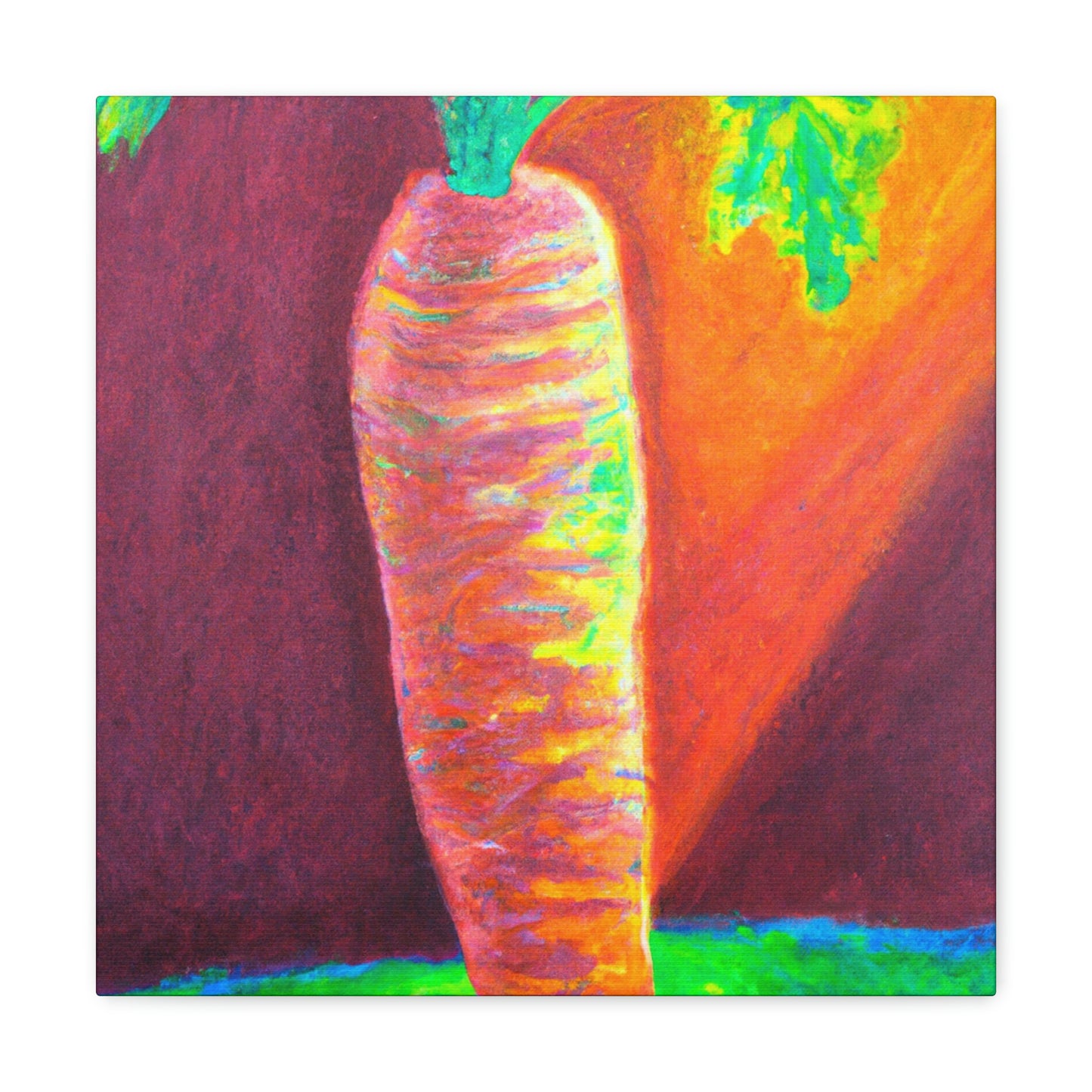 A Carrot's Dreamscape - Canvas