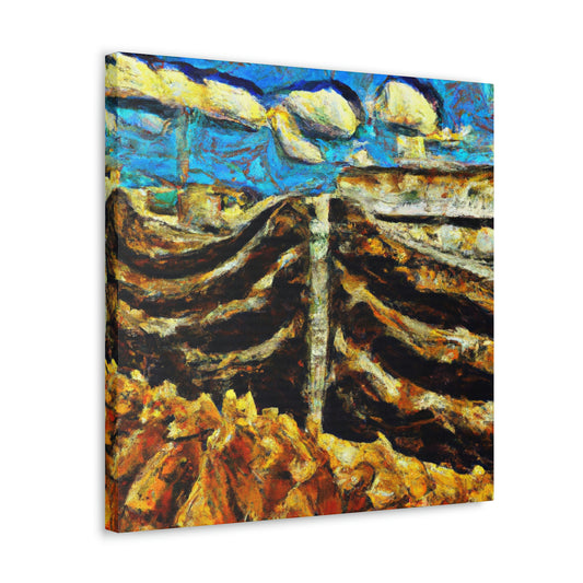 Seawall Sunset Splendor - Canvas