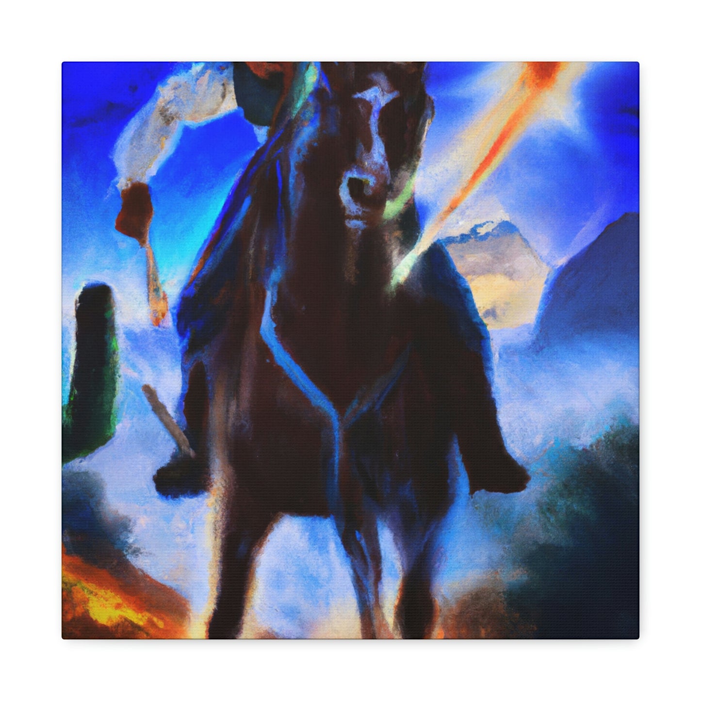 "Pony Express Legacy" - Canvas