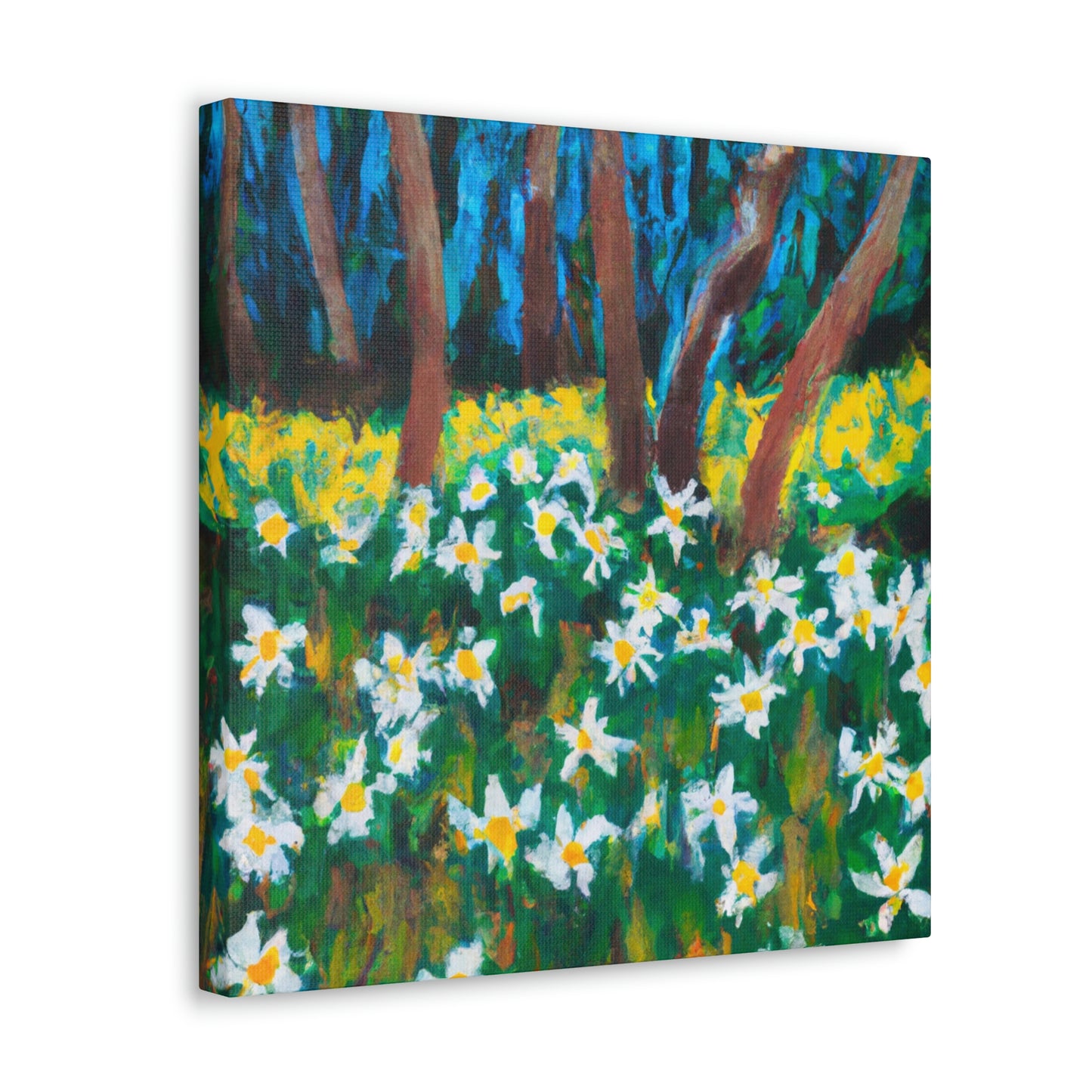 "Daffodil: Awe Ablaze" - Canvas