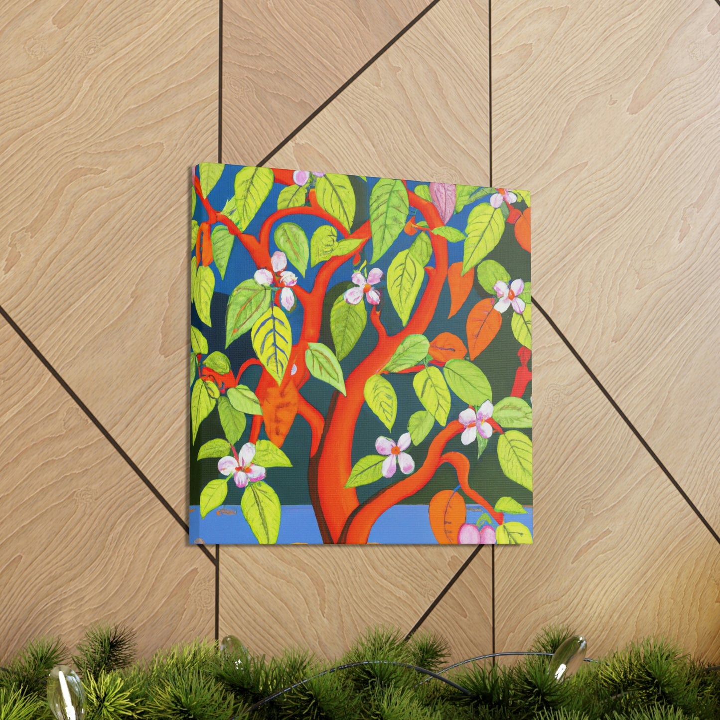 "Dogwood Tree Dreamscape" - Canvas