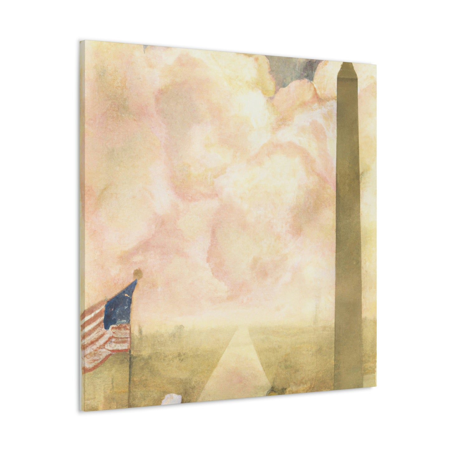 "The Monumental Washington" - Canvas