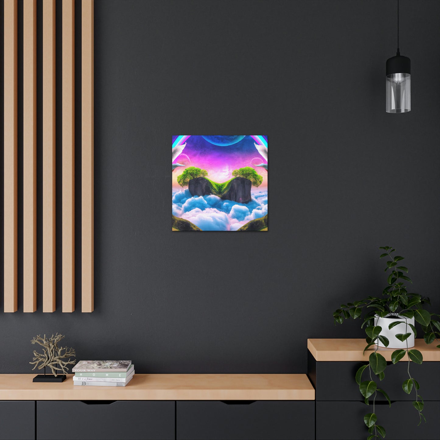 "Dreamy Supernatural Vista" - Canvas