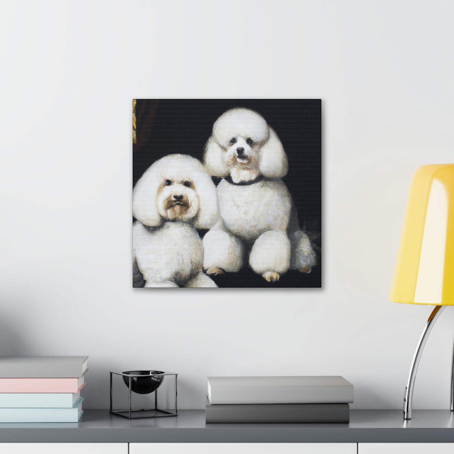 "Bichon Frise Luxury Dream" - Canvas