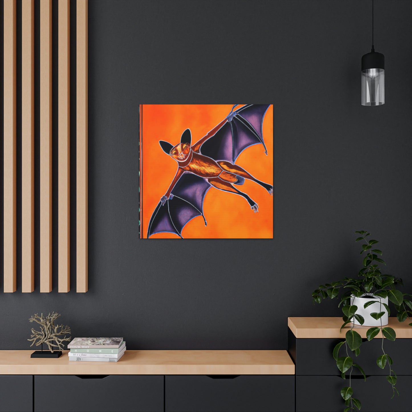 "Soaring Grandeur Foxy" - Canvas