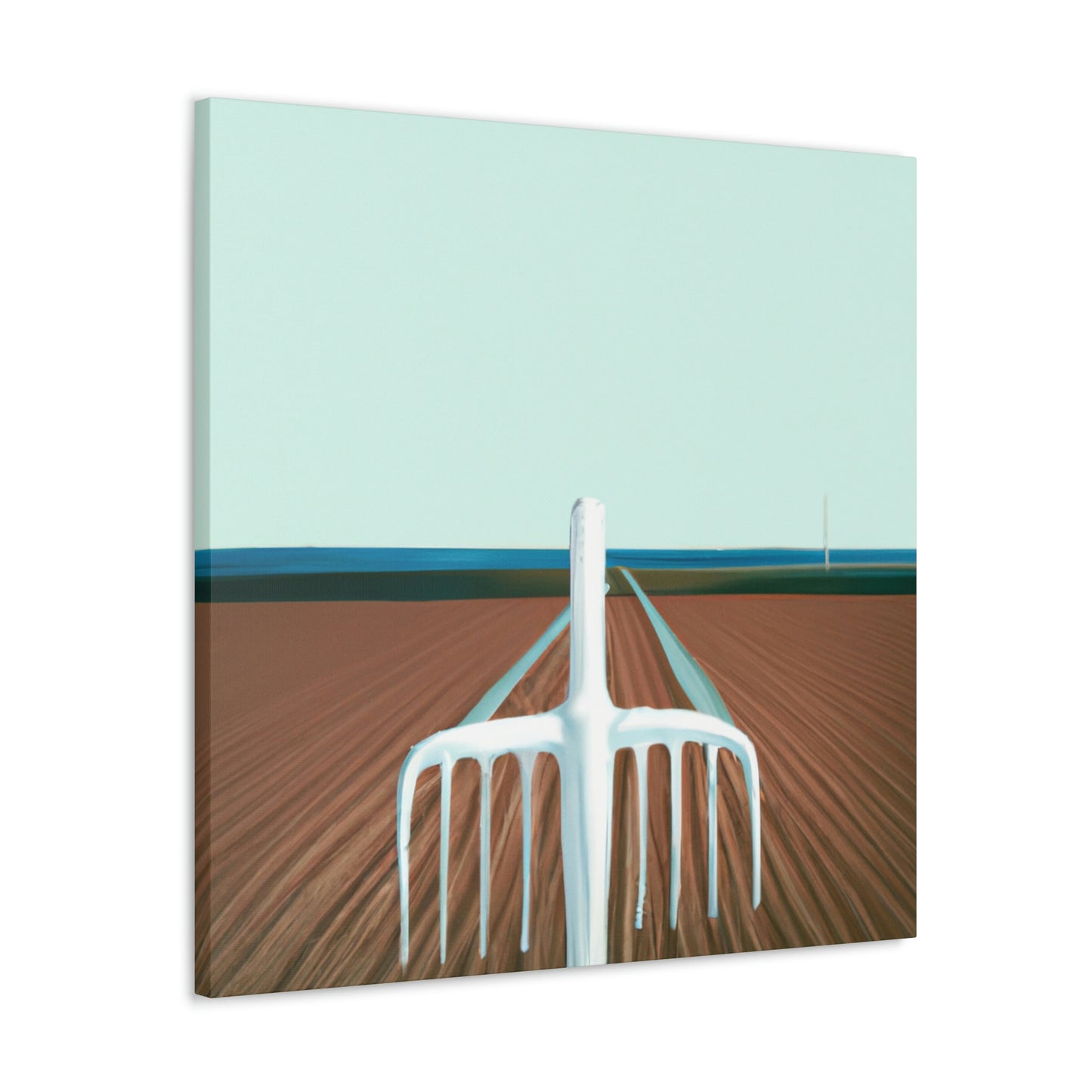 "Pitchfork in Surrealism" - Canvas